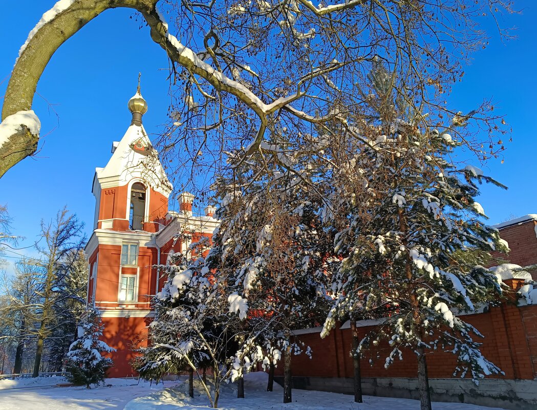 Колокольня церкви Вознесения Господня - Мария Васильева