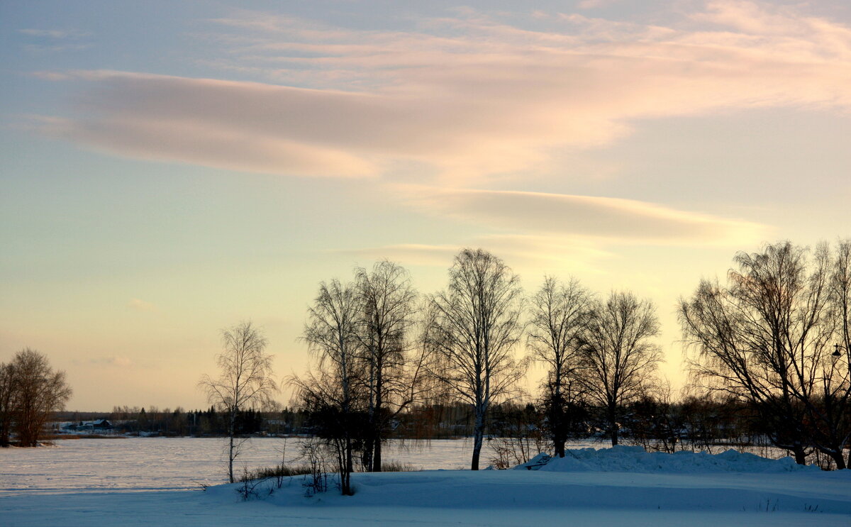 Зимний пейзаж - Нэля Лысенко