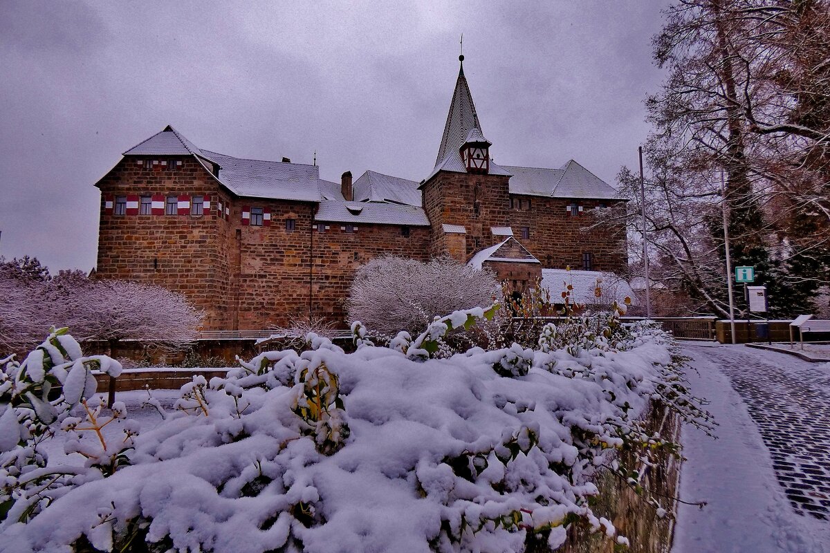 Замок  Венцельшлёсс под снегом  ! - backareva.irina Бакарева
