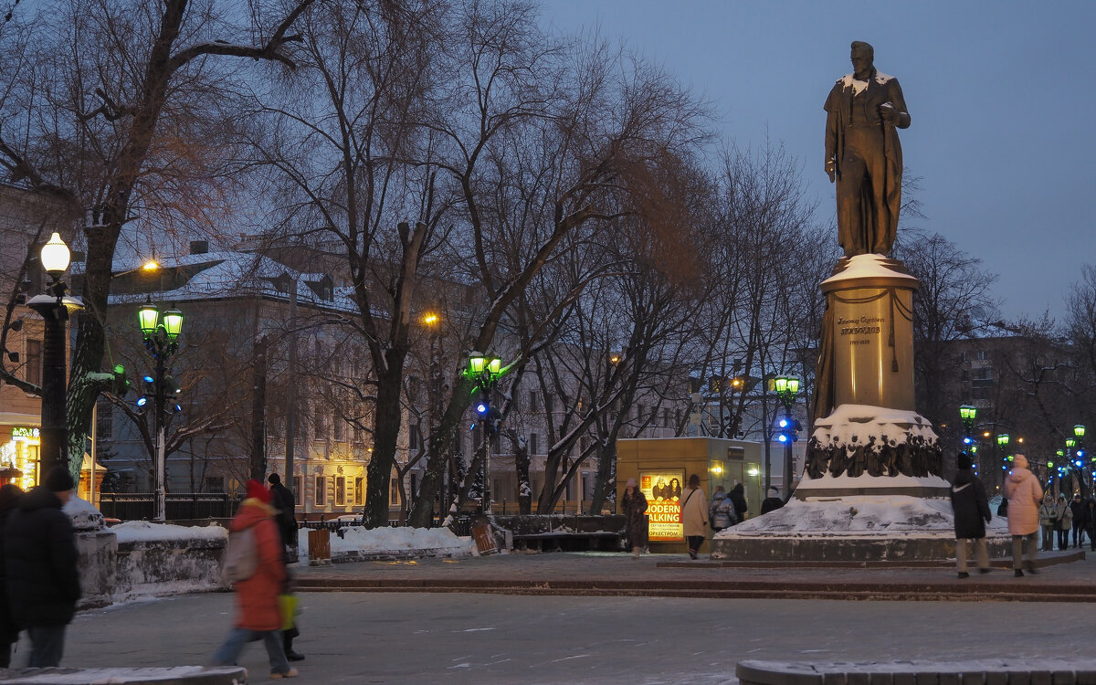 Зимний Вечер в Городе - юрий поляков