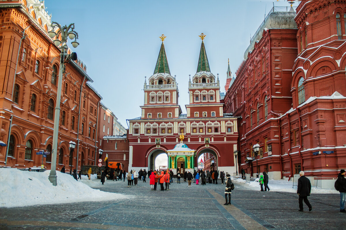 Москва. Вход на Красную площадь - Татьяна Семенова