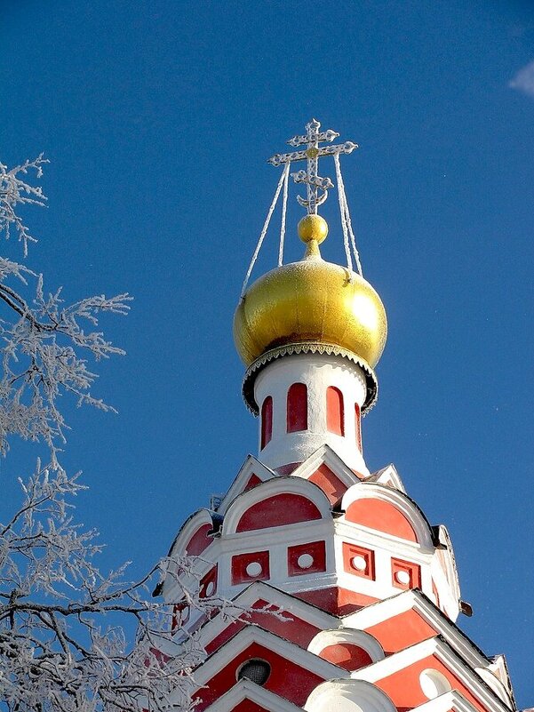 Купол церкви - Людмила Смородинская