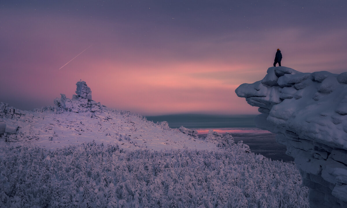 Морозным вечером на Колчимском камне - Дмитрий Шишкин