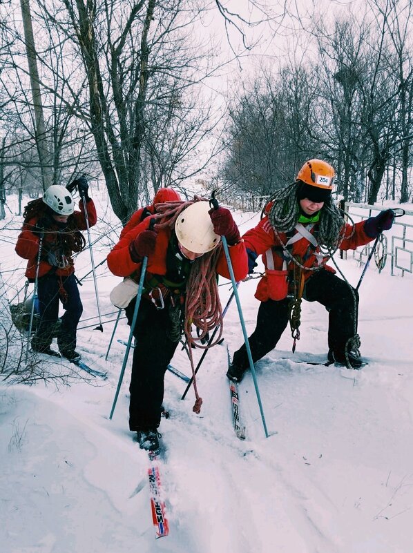 Соревнования по технике лыжного туризма - Георгиевич 