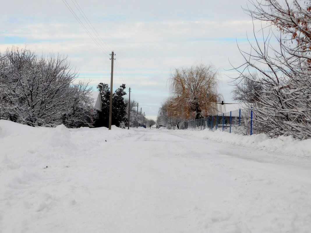 Зима в деревне - Девяткин Юрий 