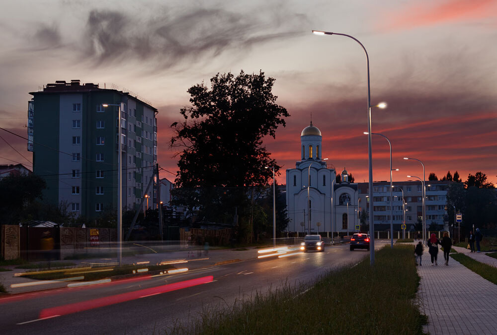 Ночной городской пейзаж - Радомир Тарасов