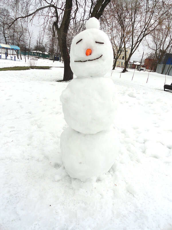 Грустная улыбка снеговика - MarinaKiseleva 