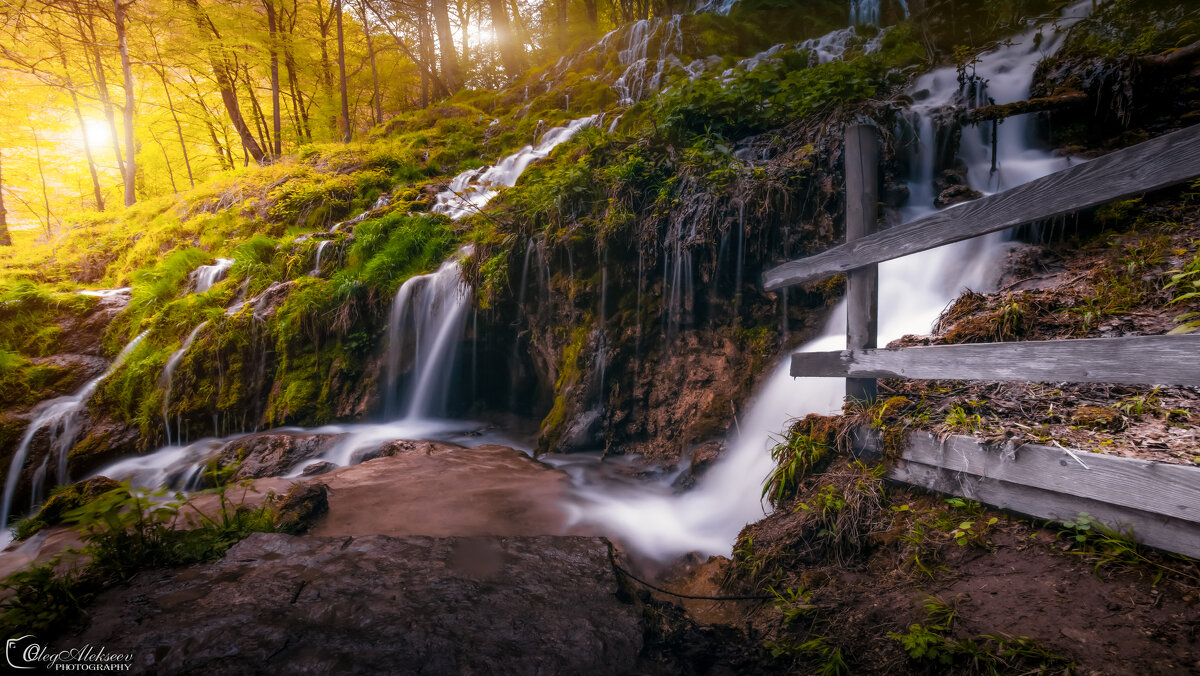 Водопад в Бад-Урах. Германия - Oleg Photograph