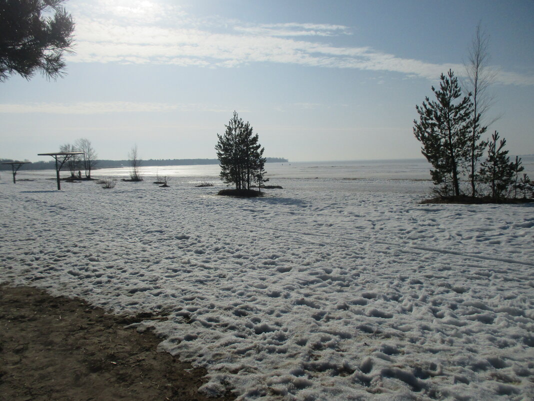 Пляж в марте - Маера Урусова