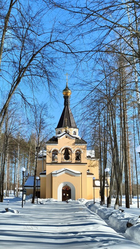 Церковь Николая Чудотворца в Никульском - Наталия Смирнова 