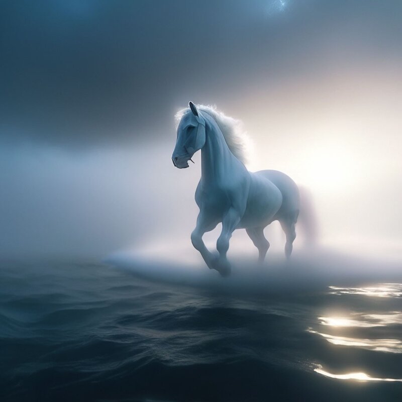 Сказка про белую лошадь - liudmila drake