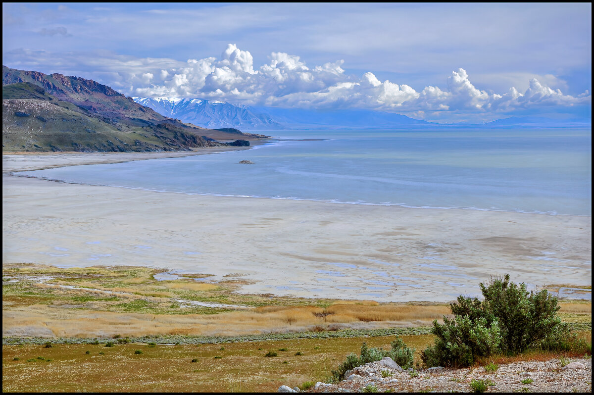 Большое Соленое озеро, Antelope Island, Юта - **** vedin