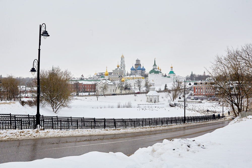 Сергиев Посад. Троице-Сергиева Лавра. Зима - Николай Николенко