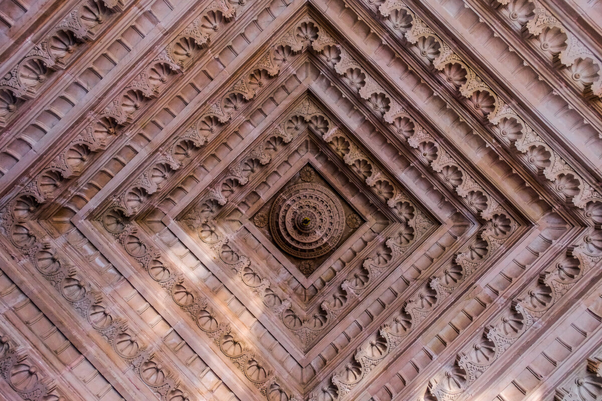 Потолок Бихани храма - Георгий А