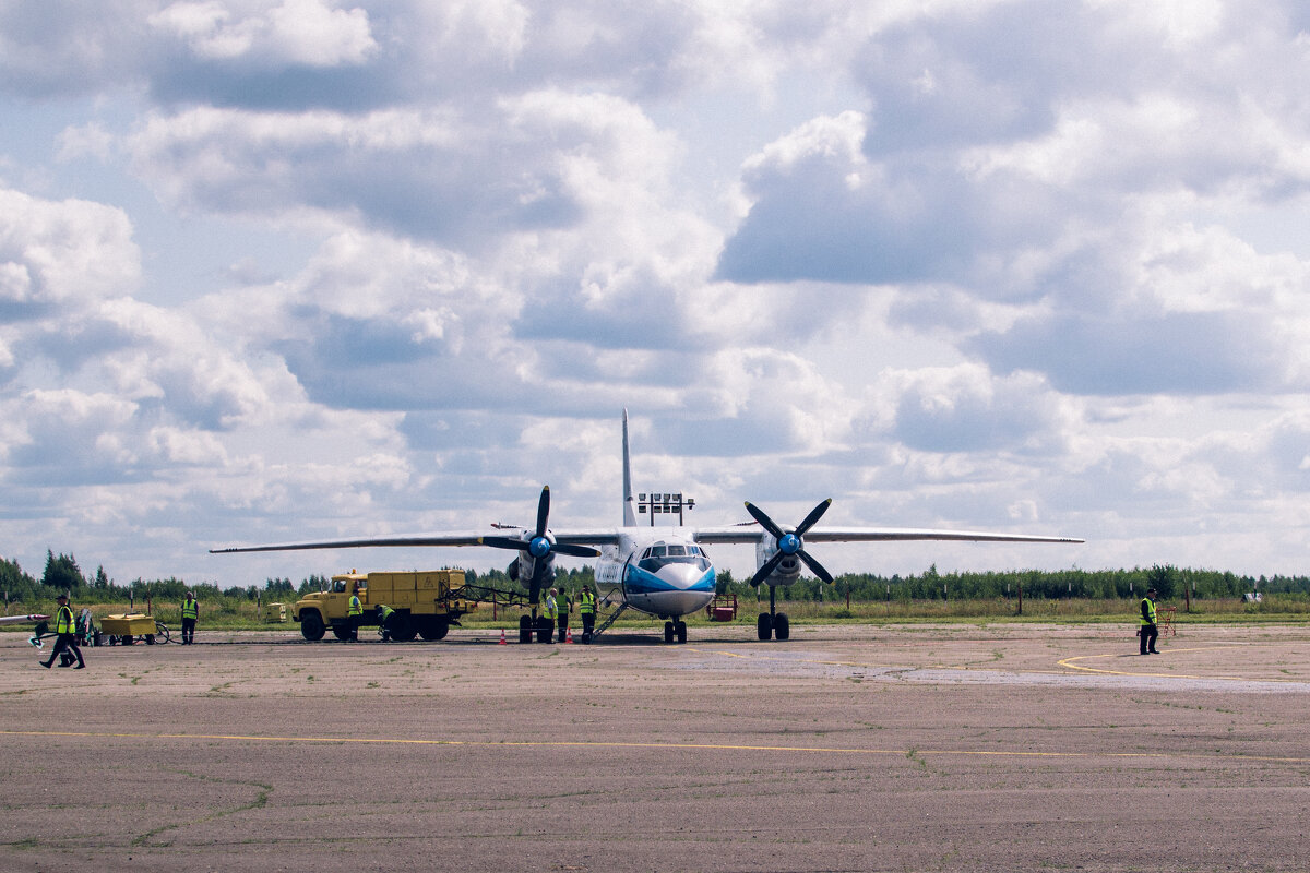 Ан-26Б-100 Костромской аэропорт Сакеркино - Артём Орлов