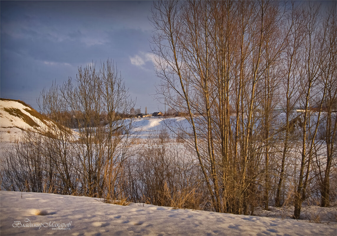 "Тяжёлый снег. Март"© - Владимир Макаров
