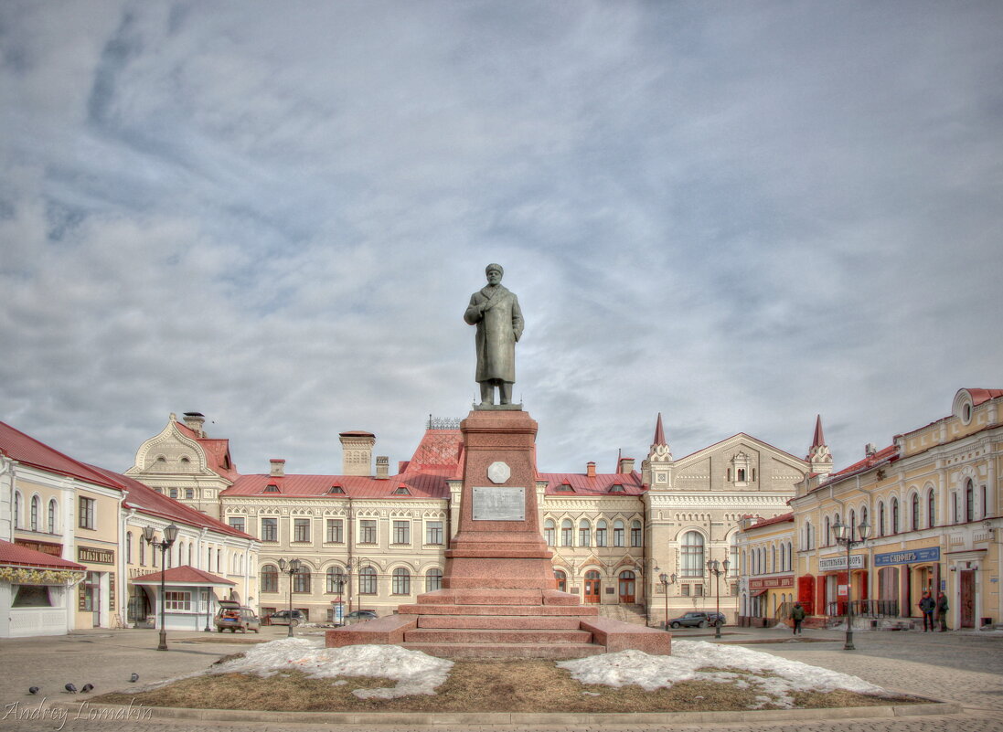 Памятник В.И. Ленину в Рыбинске - Andrey Lomakin