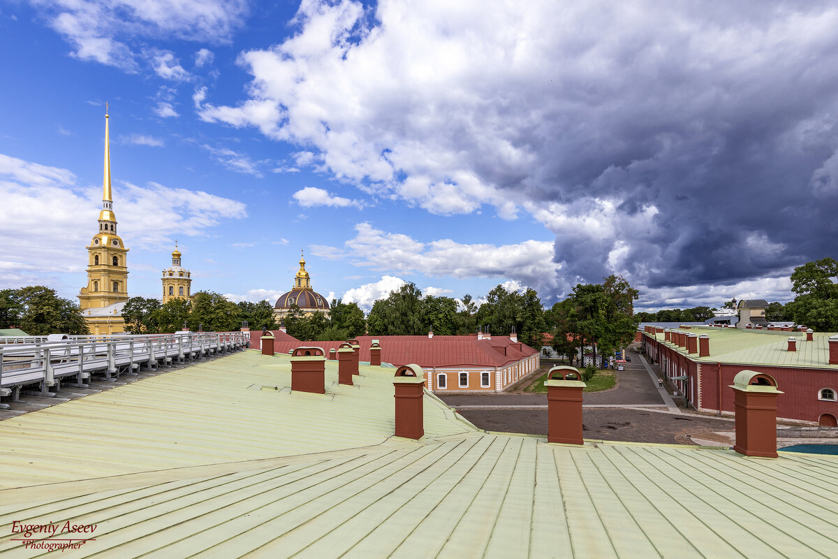 Над крышами Петропавловки - Евгений 