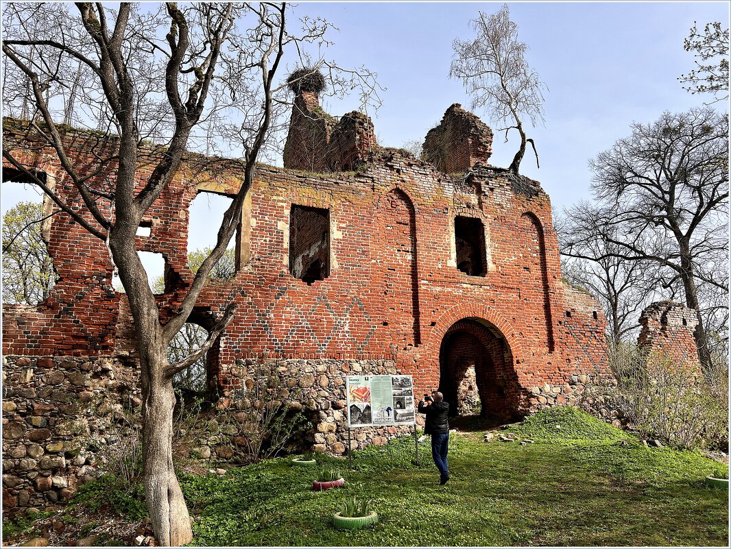 Руины замка Заалау, 1352г. - Валерия Комова
