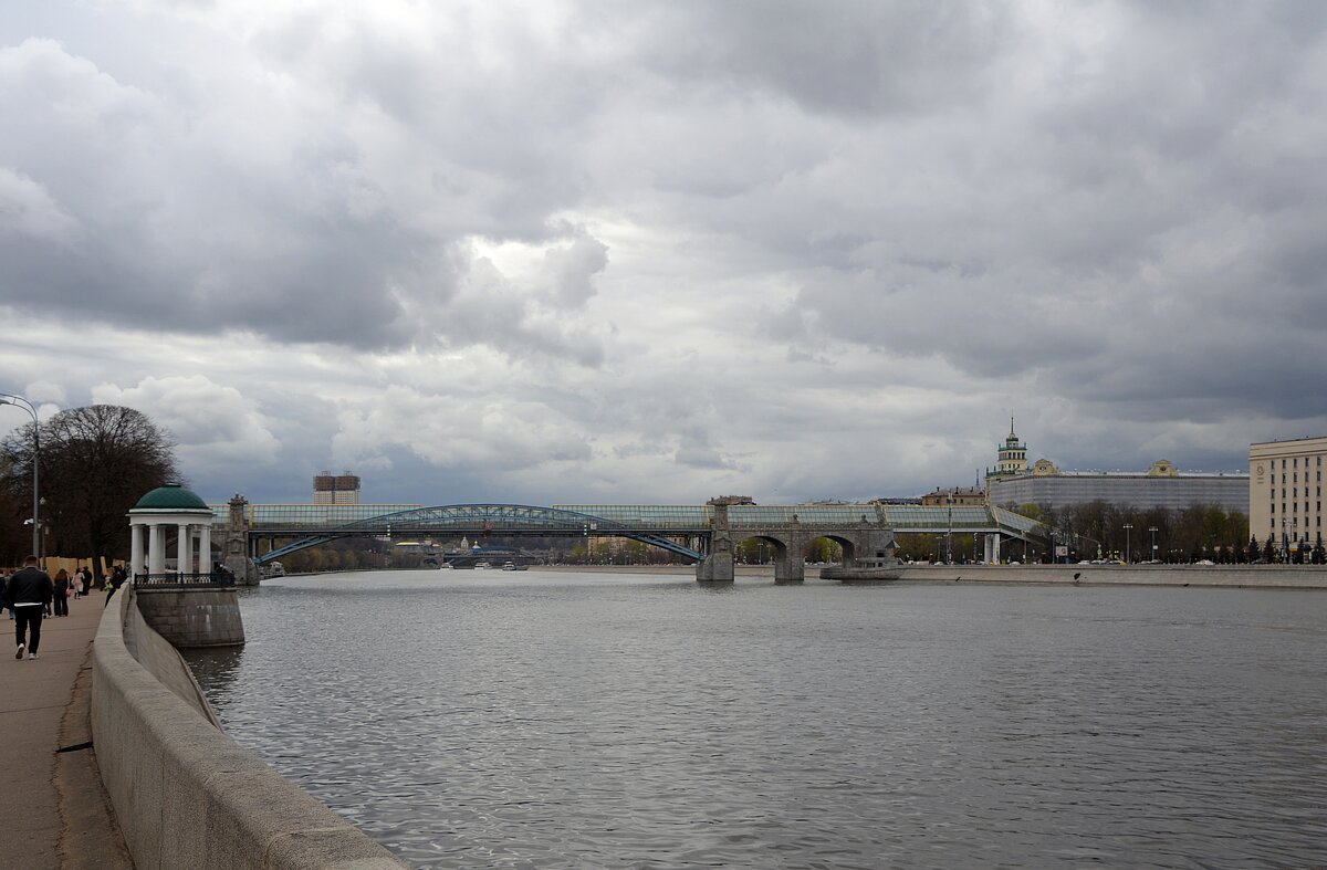 Москва-река. Пушкинский мост - Oleg4618 Шутченко