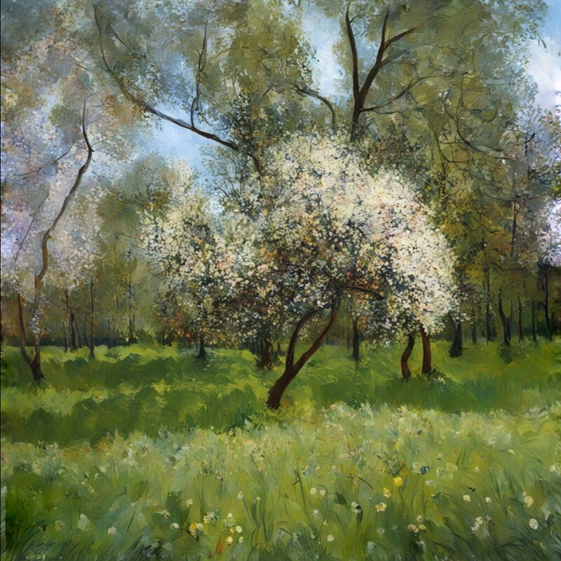 Весенний парк - Nina Streapan