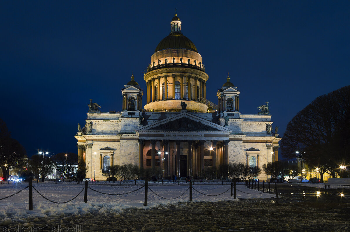 Исаакиевская площадь, Санкт-Петербург. - Михаил Колесов