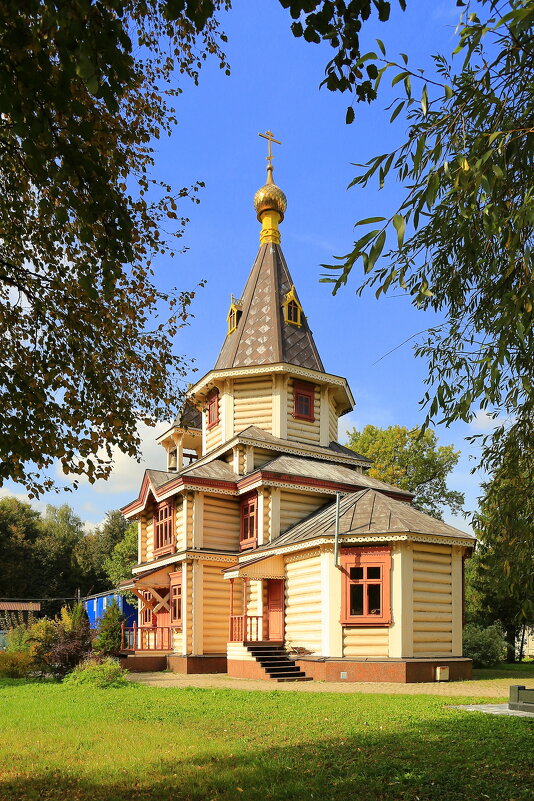 Долгопрудный. Церковь Сергия Радонежского - Юрий Моченов