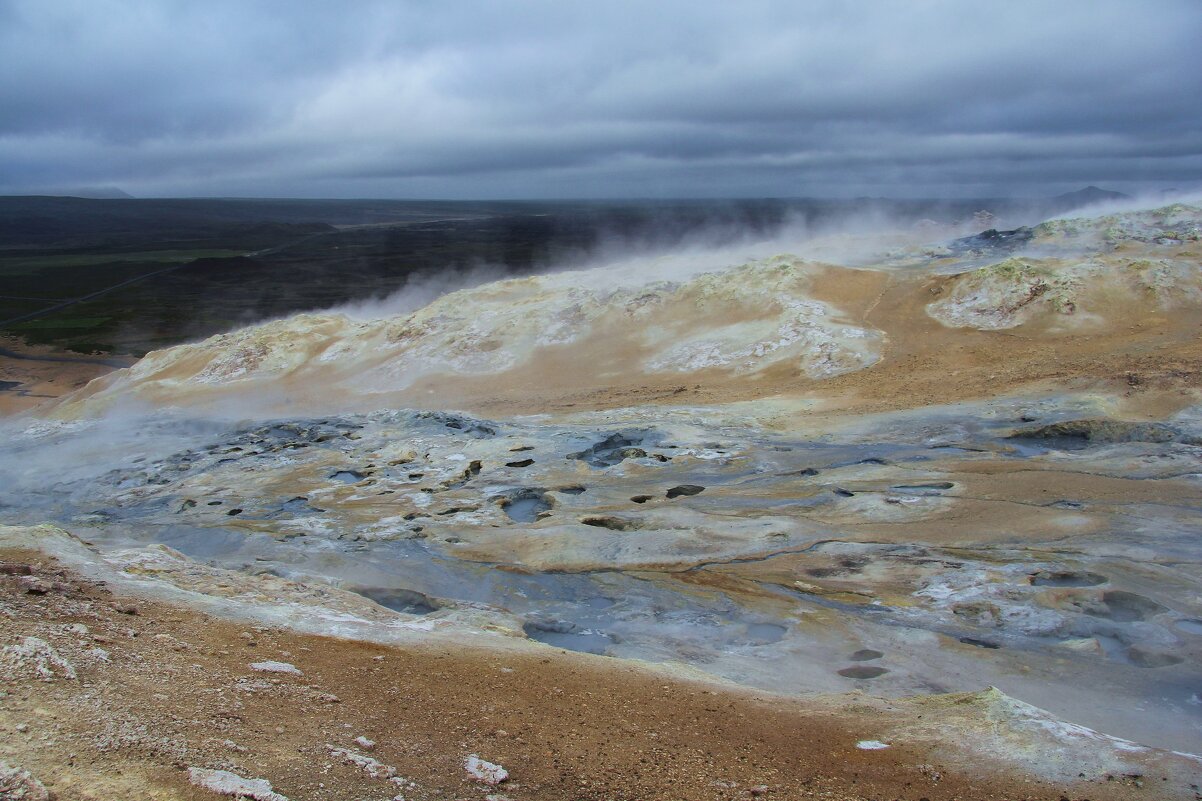 Геотермальная зона Намафьялль Хверир, Исландия. - unix (Илья Утропов)