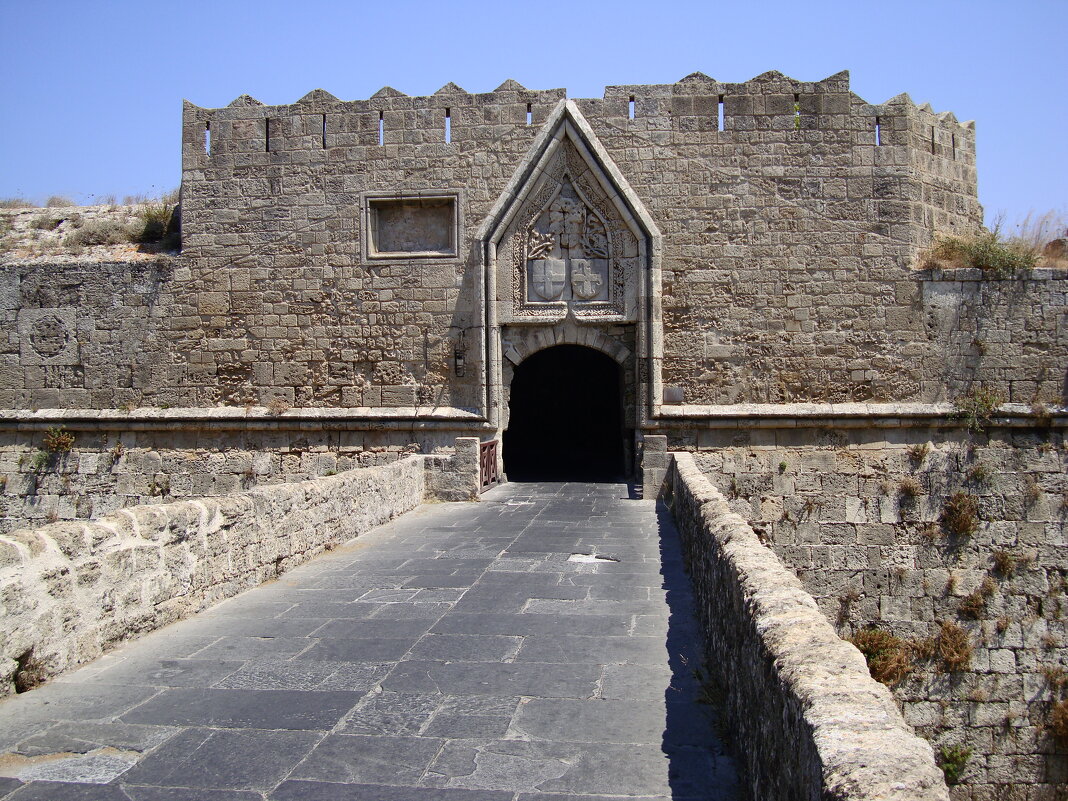 Замок старого города Родос - Елена 