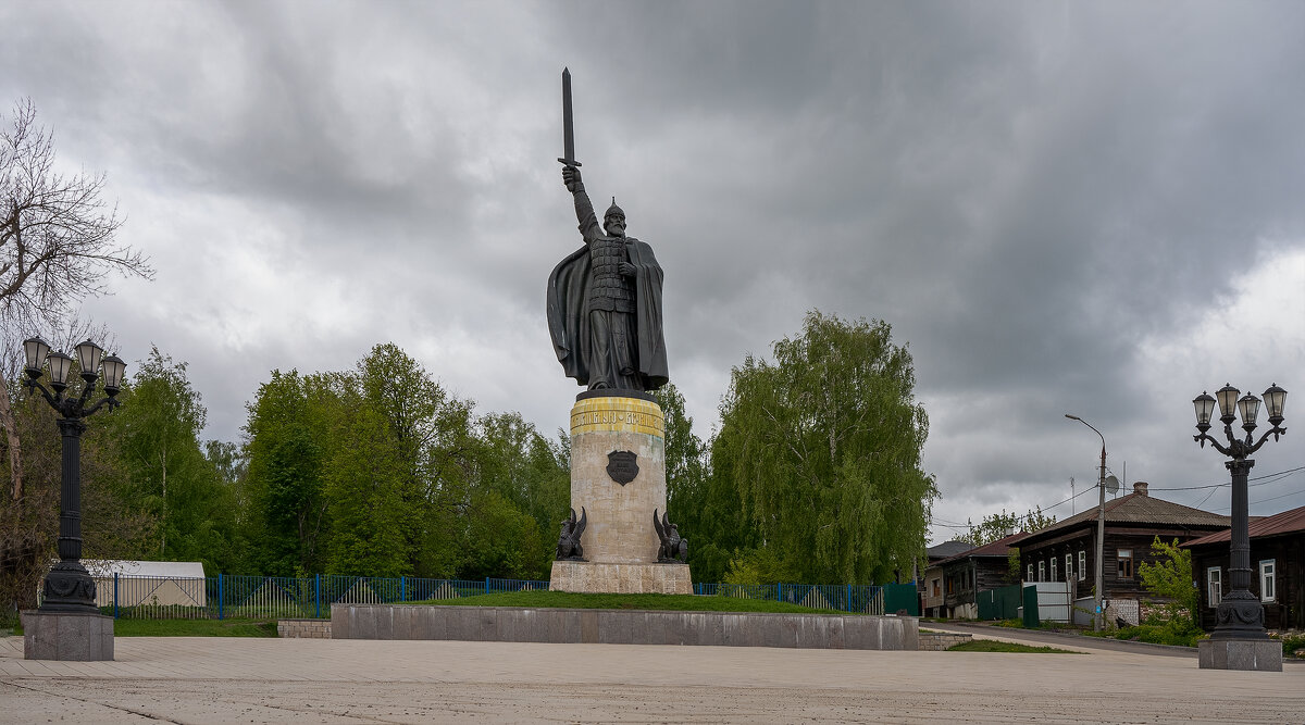 г. Муром. Памятник Илье Муромцу. - Борис Гольдберг