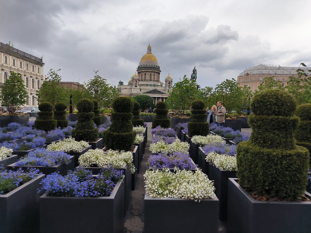 Цветущий сад на Синем мосту. - Ольга 