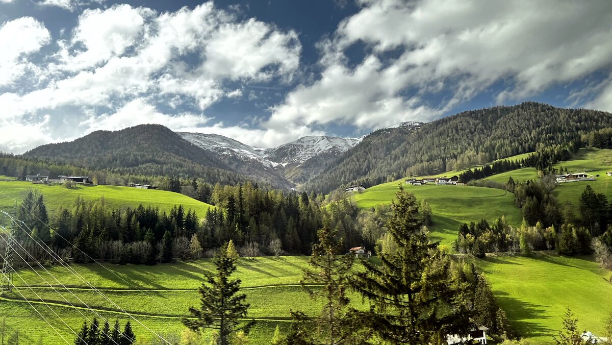 Италия SüdTirol Gärten von Schloss Trauttmansdorf in Meran Übersich - "The Natural World" Александер