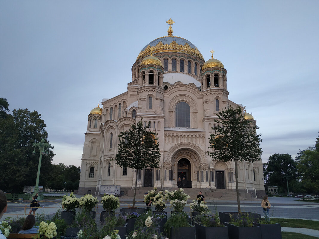 Вечереет...Морской собор Николая Чудотворца...Кронштадт - Наталия Павлова