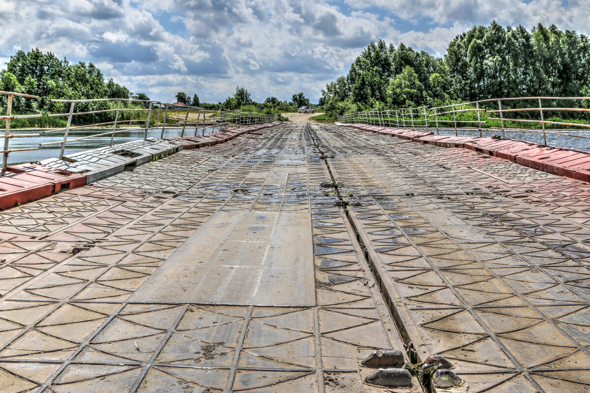 понтонный мост - Марина Черепкова