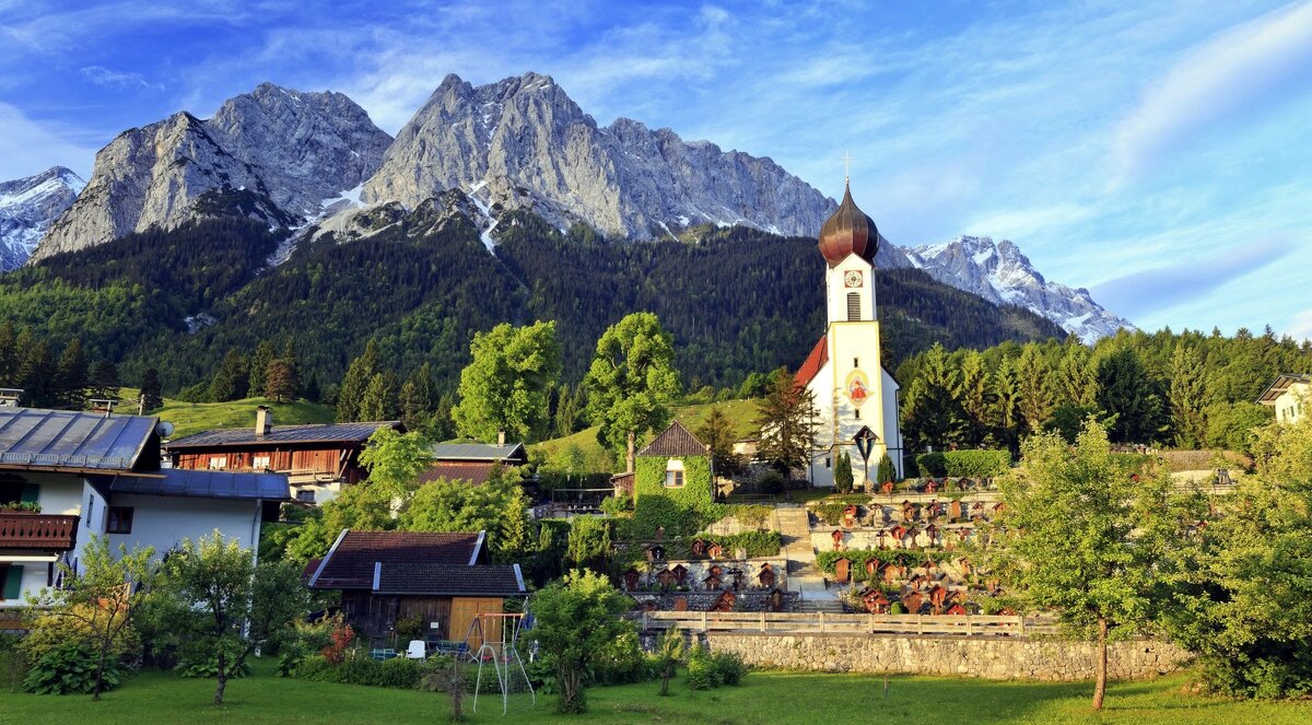 Наш отпуск в Баварские Альпы "Eckbauerbahn" Гармиш Партенкирхен (Garmisch Partenkirchen) - "The Natural World" Александер