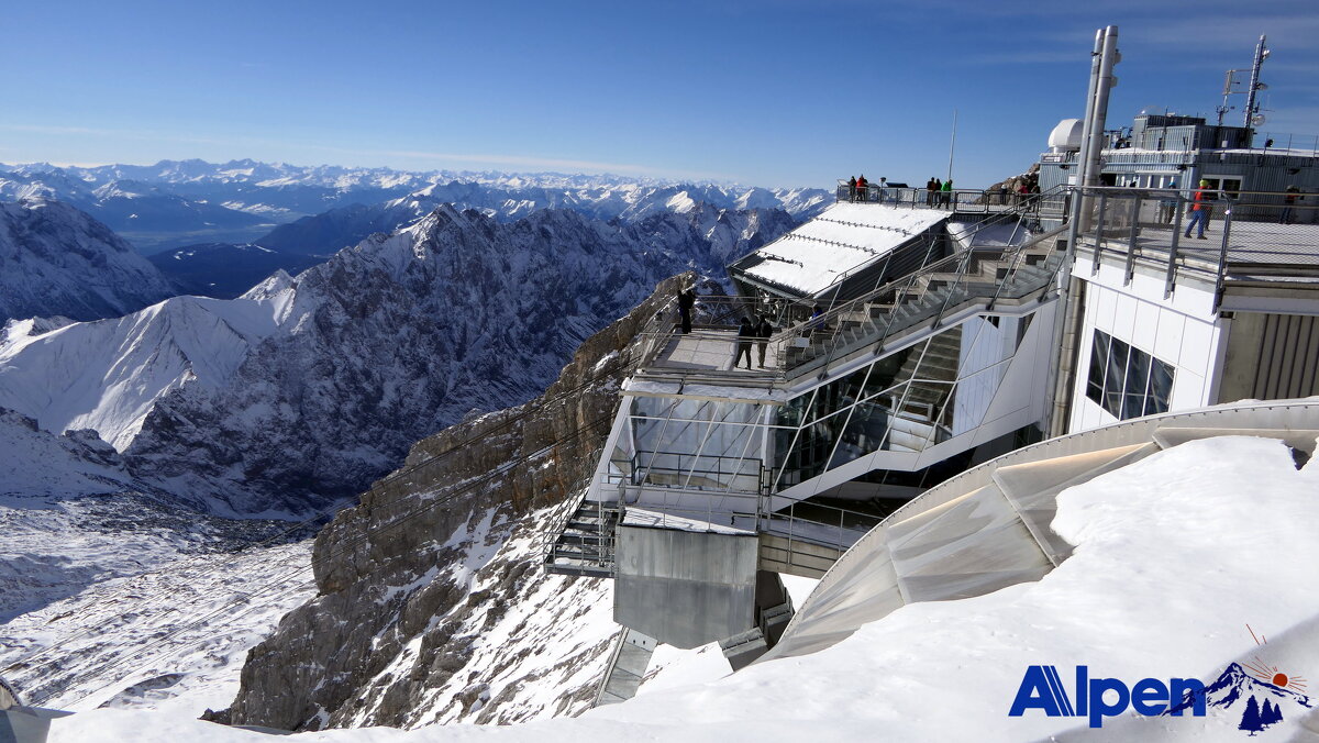 Наш отпуск в Баварские Альпы-Seilbahn-Zugspitze /Alpspitz-Alpspitzbahn-AlpspiX/ - "The Natural World" Александер