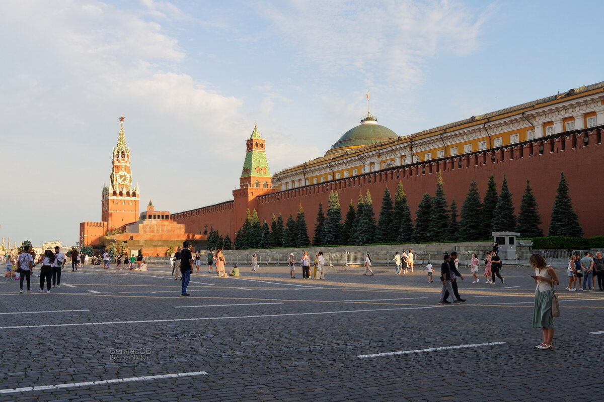 Москва, Красная площадь, кремль, мавзолей - Сергей Беляев