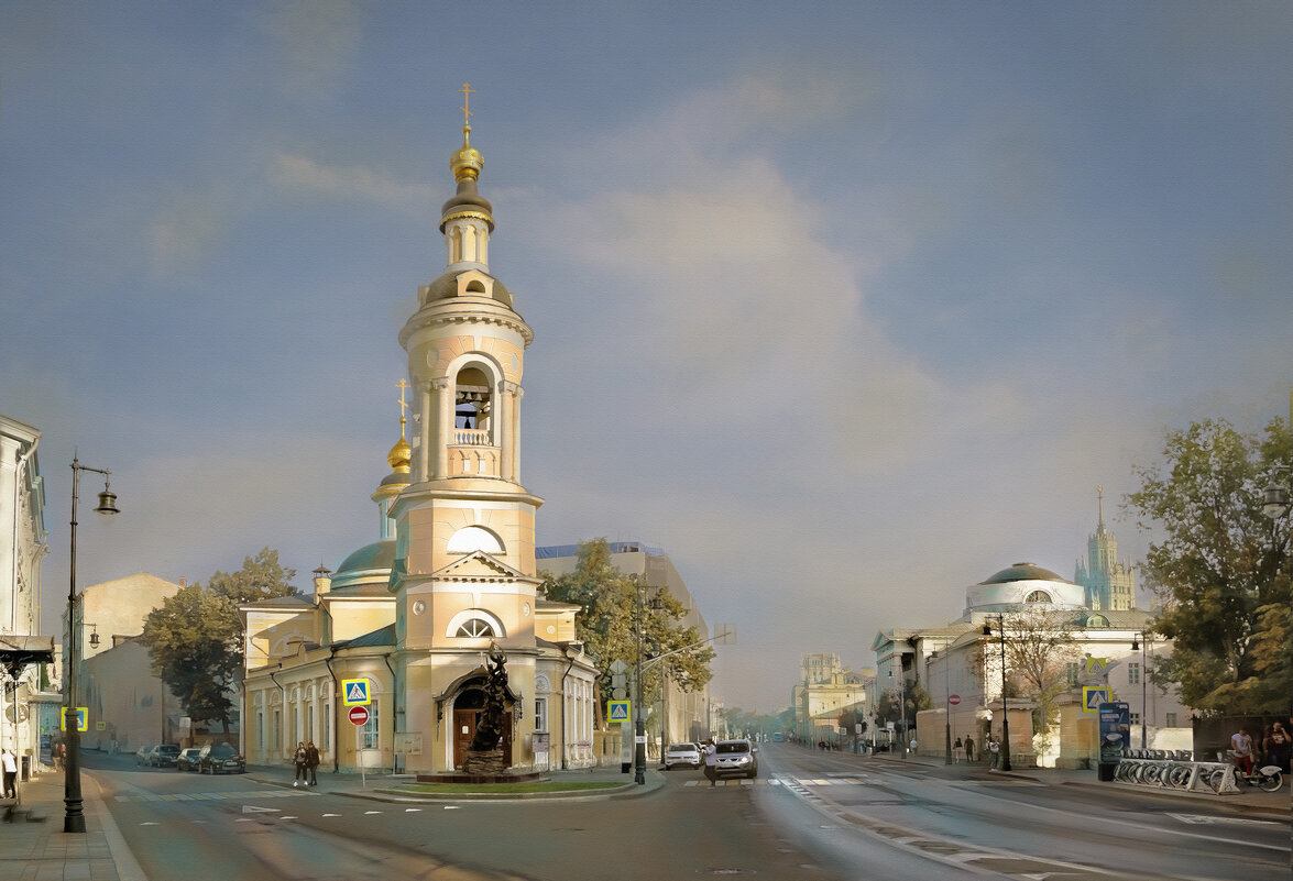 Москва. Церковь Рождества Богородицы на Стрелке. - В и т а л и й .... Л а б з о'в