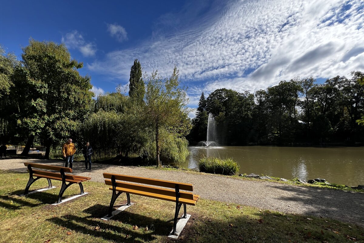 Тихо в парке. На озере /Der Tierpark am Röhrensee - Bayreuths lebendiger Süden/. - "The Natural World" Александер