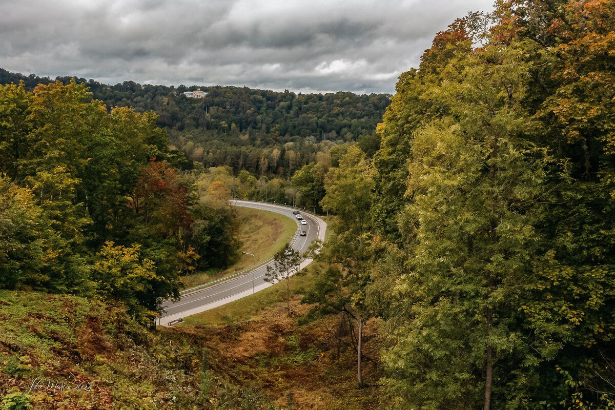 Sigulda,Latvija - maris 