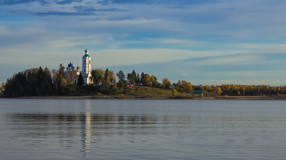 Church of Athanasius the Great on the bank of the Kubena River in October | 5 - Sergey Sonvar