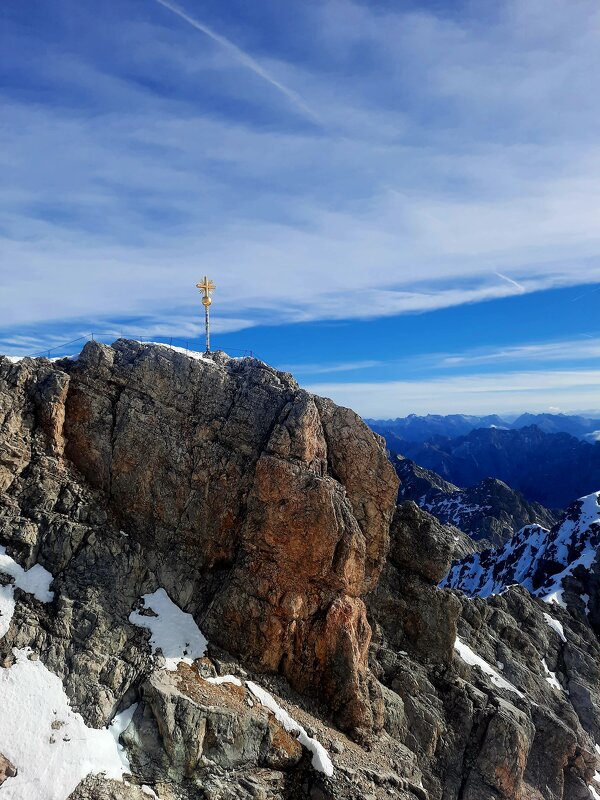 Zugspitze ist  2962 m - Галина 