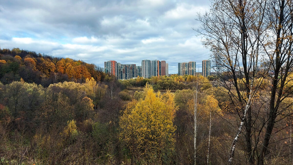 Осень в Москве. - Владимир Безбородов