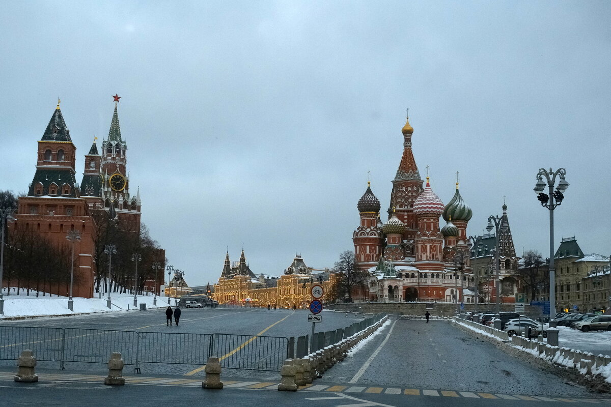 Вид на Москворецкий спуск. - Лютый Дровосек