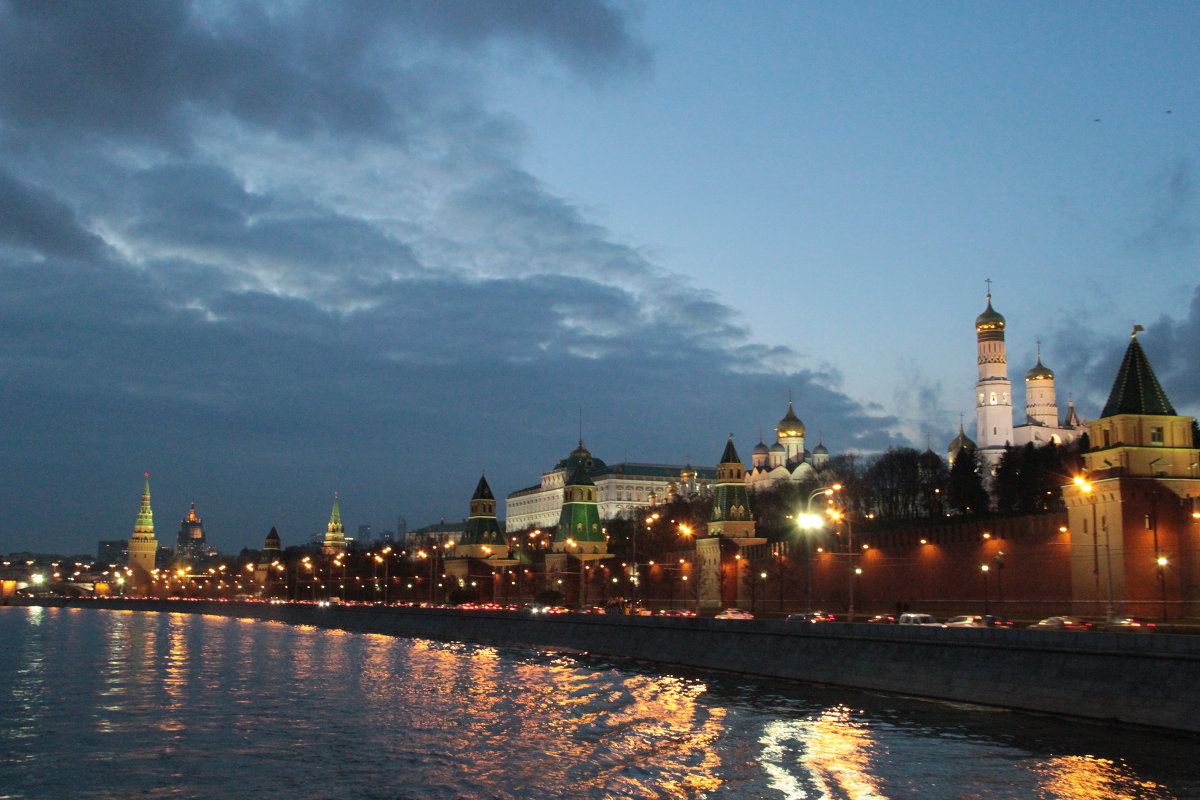 Вид на Кремль с Москва реки - Ирина Гаврилова