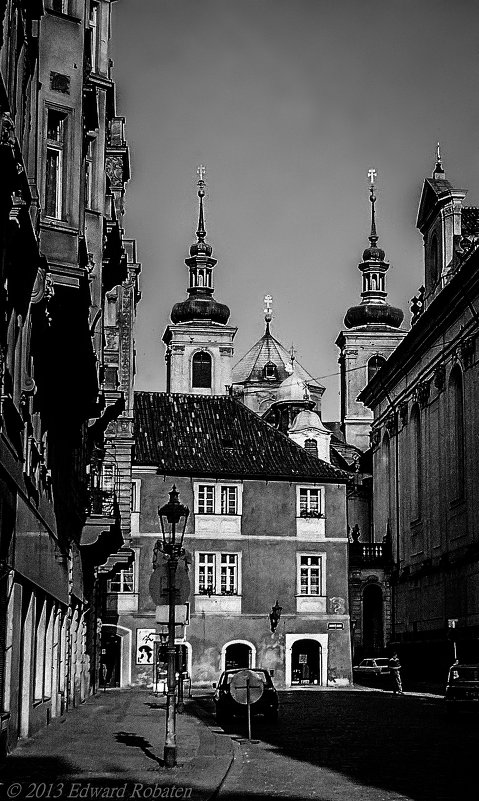 Прага. Старое фото - Эдуард Робатень