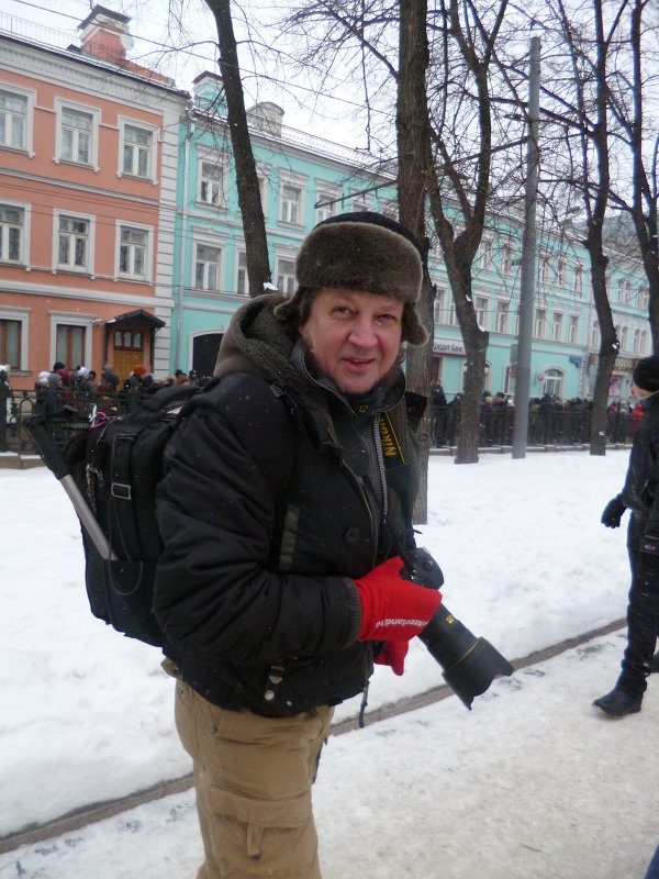 зимняя прогулка по Страстному бульвару в  Москве - EOU 