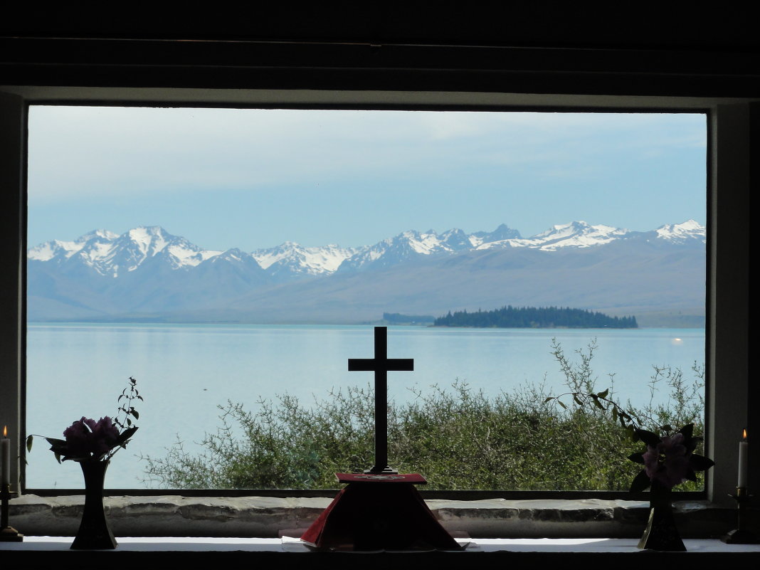 Вид из окна церкви - КоАлла 