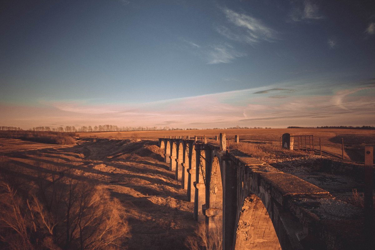 Мокринский железнодорожный мост - валера 