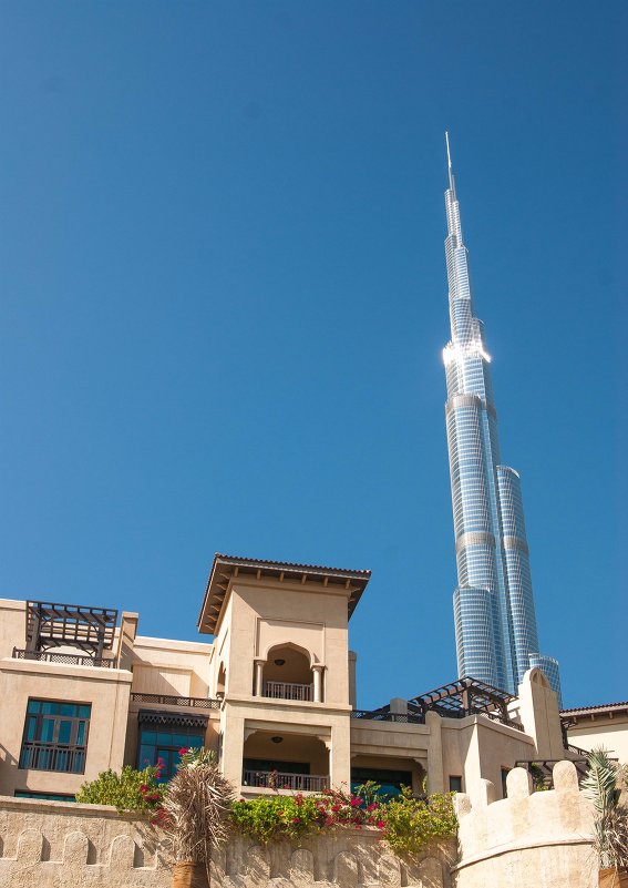 Величественная Бурж Халифа - пока что самая высокая в мире - Евгения Федорова